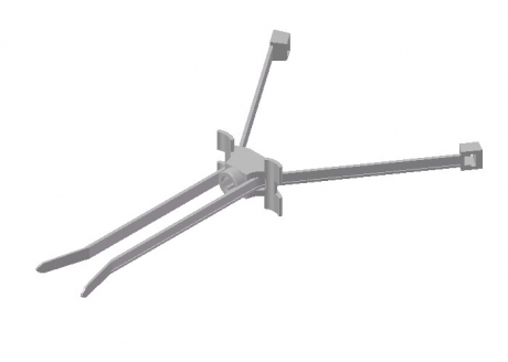 模型图纸 分体式焊接螺栓固定扎带01型_T50SDSBS5-PA66HSPA66HIRHS-BK(150-56193)