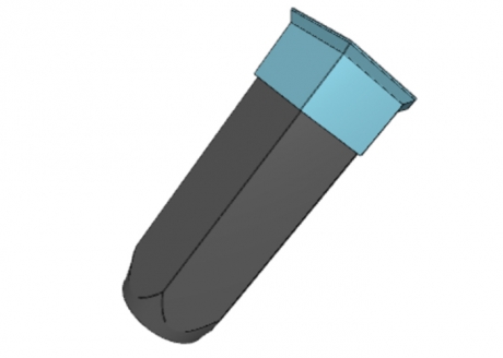 模型图碳钢小沉头带密封六角体盲孔拉铆螺母HDKX-525 64954
